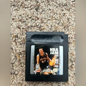Bundle of 2 Game Boy Color Games - NBA Jam 1999 & Gallery 2.